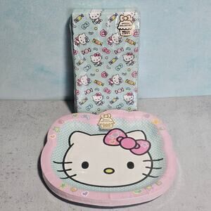 Hello Kitty SANRIO Sweet Dessert Plates & Guest Towels Napkins Party Supplies
